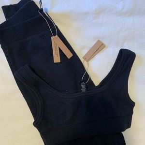 SKIMs Waffle loungewear set